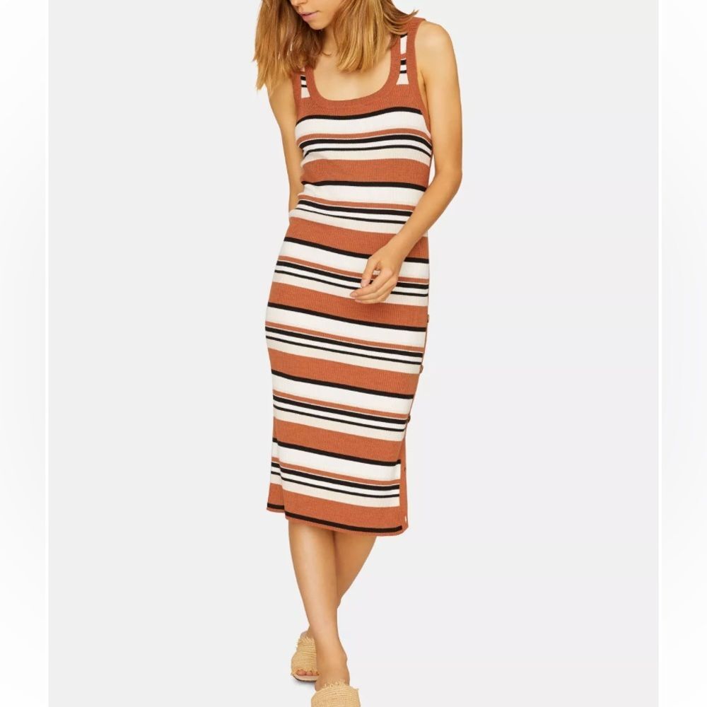 Sanctuary Sheyna striped sleeveless sweater dress size S